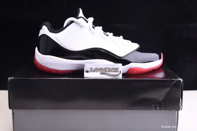 Kick Theory Low 11 Air Concord Retro AV2187-160 Bred Jordan 0504